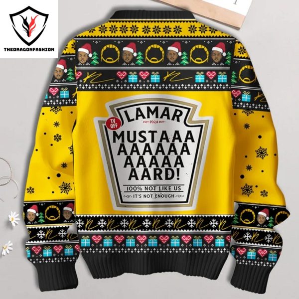 Kendrick Lamar Mustard – It Not Enough Sweater