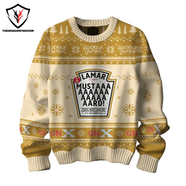 Kendrick Lamar Mustard Not Like Us Sweater