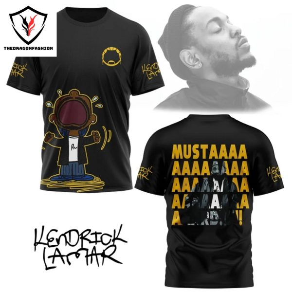 Kendrick Lamar Mustard Signature 3D T-Shirt