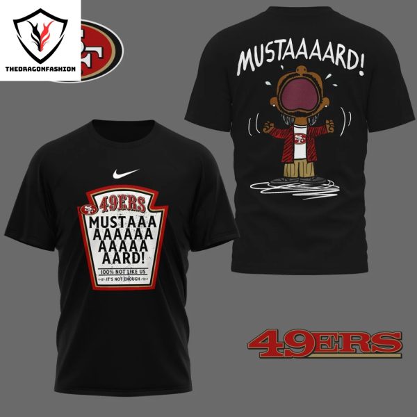 Kendrick Lamar Mustard x San Francisco 49ers 3D T-Shirt – Black