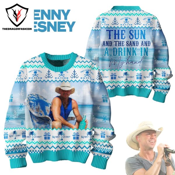 Kenny Chesney The Sun And The Sand And A Drink In My Hand Sweater