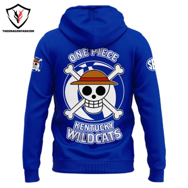 Kentucky Wildcats Basketball x One Piece Night Hoodie