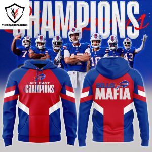 2024 AFC East Division Champions Buffalo Bills Locker Room Trophy Hoodie