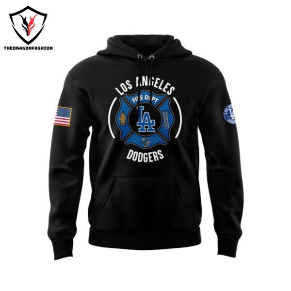 Los Angeles Dodgers x 2024 Firefighter Appreciation Night Hoodie