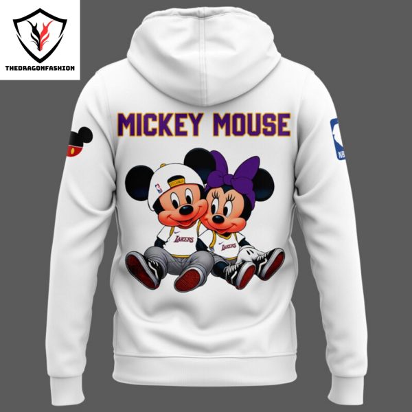 Los Angeles Lakers Basketball x Mickey Mouse Hoodie