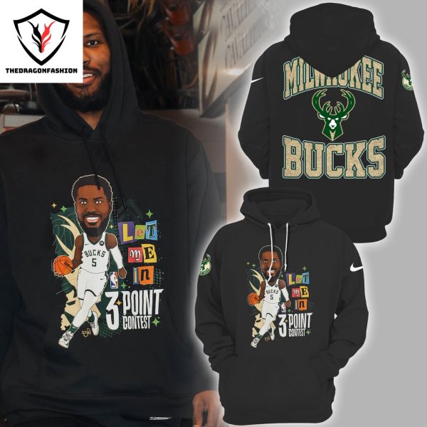 Malik Beasley Milwaukee Bucks Basketball Design Hoodie