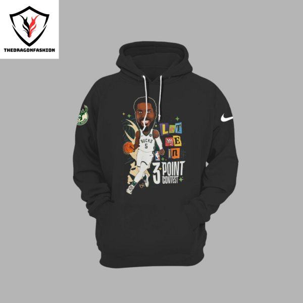 Malik Beasley Milwaukee Bucks Basketball Design Hoodie