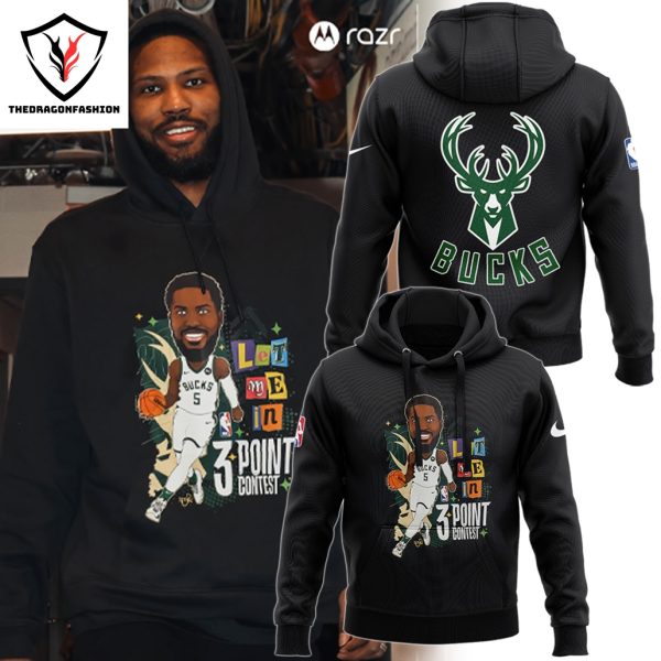 Malik Beasley Milwaukee Bucks Basketball Design Hoodie – Black