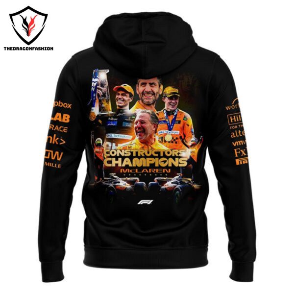 McLaren Formula 1 Team 2024 Champions Hoodie – Black