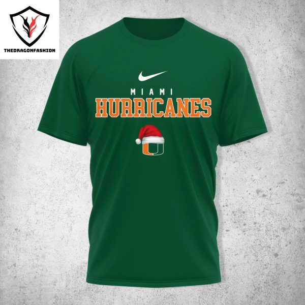 Miami Hurricanes – You Have 2 Choices Root For The Canes Or Be Quiet 3D T-Shirt – Green