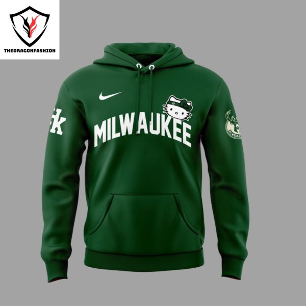 Milwaukee Bucks x Hello Kitty Hoodie – Green