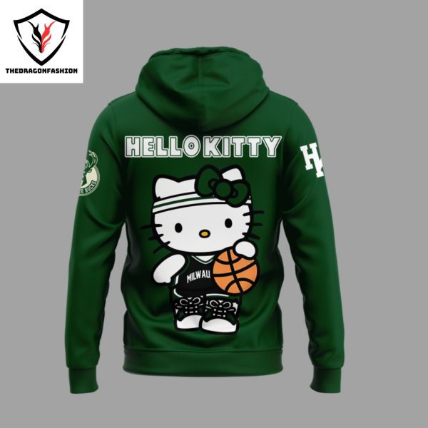 Milwaukee Bucks x Hello Kitty Hoodie – Green