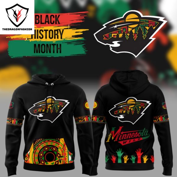 Minnesota Wild Black History Month Night Hoodie