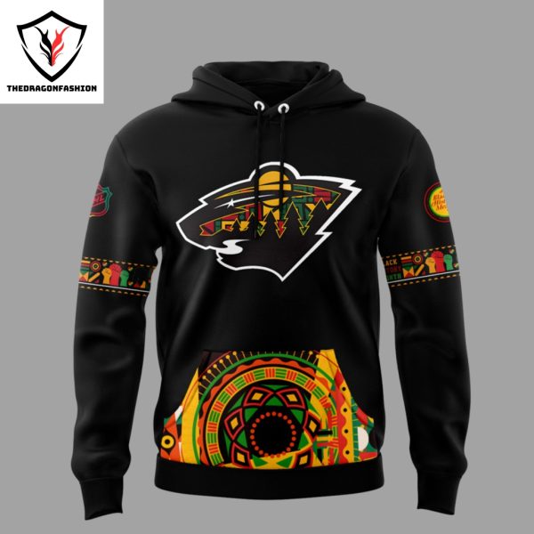 Minnesota Wild Black History Month Night Hoodie