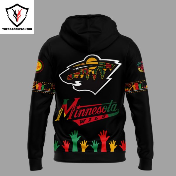 Minnesota Wild Black History Month Night Hoodie