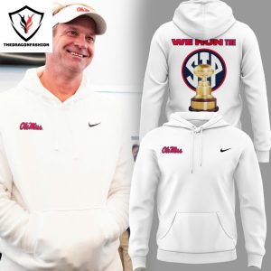 We Run The Sip Ole Miss Rebels Football Hoodie