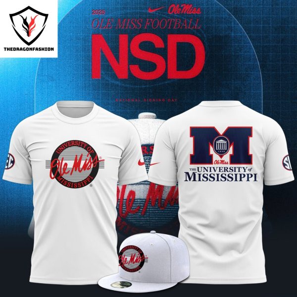 National Signing Day Ole Miss Rebels 3D T-Shirt