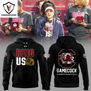 South Carolina Gamecocks Women Basketball Ring Us Design Hoodie