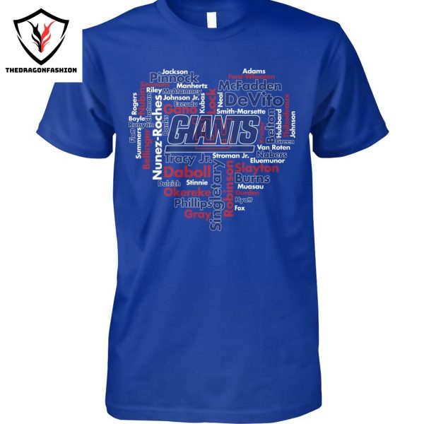 New York Giants Love For Fan Unisex T-Shirt