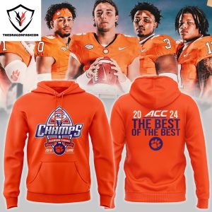 2024 ACC Football Conference Champions Clemson Tigers Football Hoodie