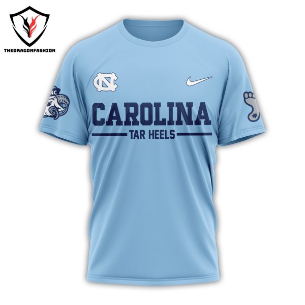 North Carolina Tar Heels Basketball Lets Go Tar Heels 3D T-Shirt