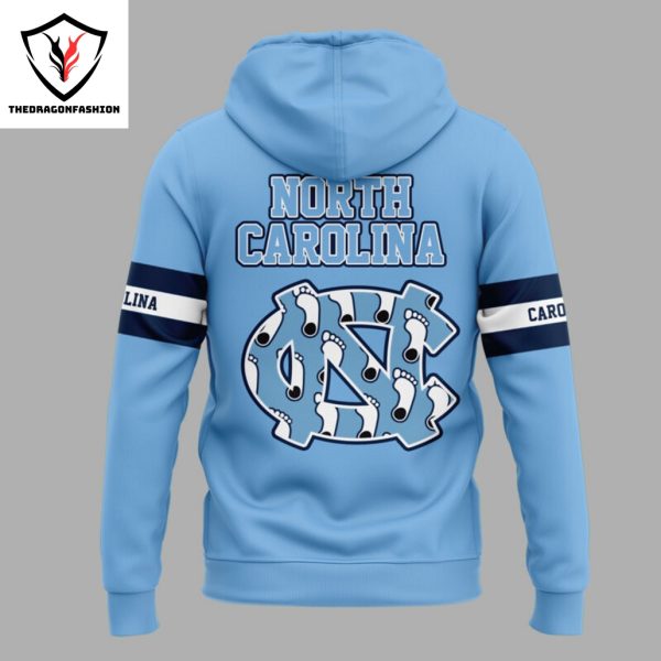 North Carolina Tar Heels Football Logo Hoodie – Blue