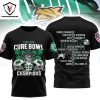 Jacksonville State Gamecocks Staff DNA Cure Bowl 2024 Champions 3D T-Shirt