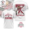 Ohio State Buckeyes Are All In 2025 National Championship 3D T-Shirt – Red