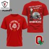 Ohio State Buckeyes College Football Playoff 24-25 Go Buckeyes 3D T-Shirt – White