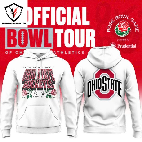 Ohio State Buckeyes Rose Bowl Game 2025 Hoodie