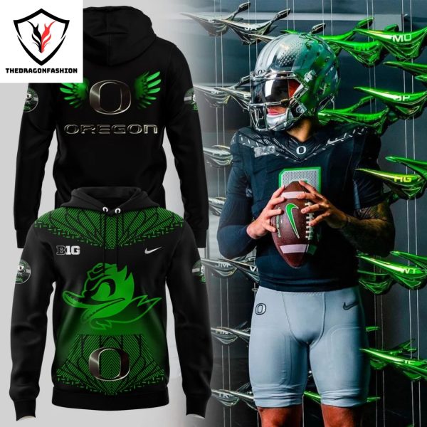 Oregon Ducks Football Game Logo Design Hoodie