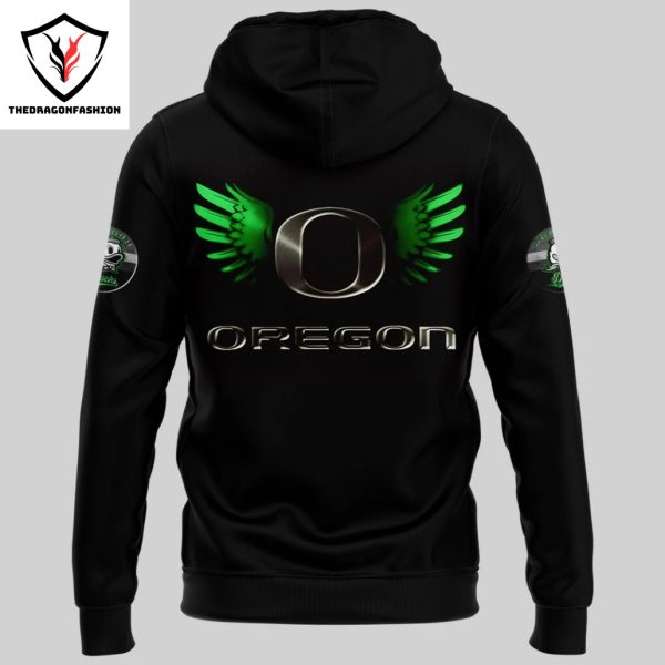 Oregon Ducks Football Game Logo Design Hoodie