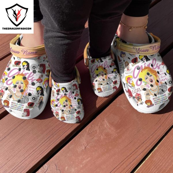 Personalized Cyndi Lauper Girls Just Want To Have Fun Crocs