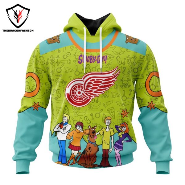 Personalized Detroit Red Wings x Scooby-Doo Hoodie