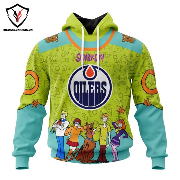 Personalized Edmonton Oilers x Scooby-Doo Hoodie