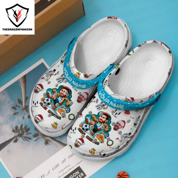 Personalized Lionel Messi Christmas Crocs