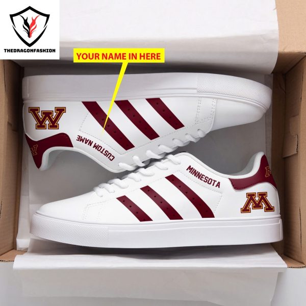 Personalized Minnesota Golden Gophers Logo Design Stan Smith Shoes