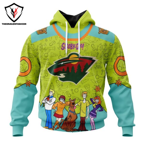 Personalized Minnesota Wild x Scooby-Doo Hoodie