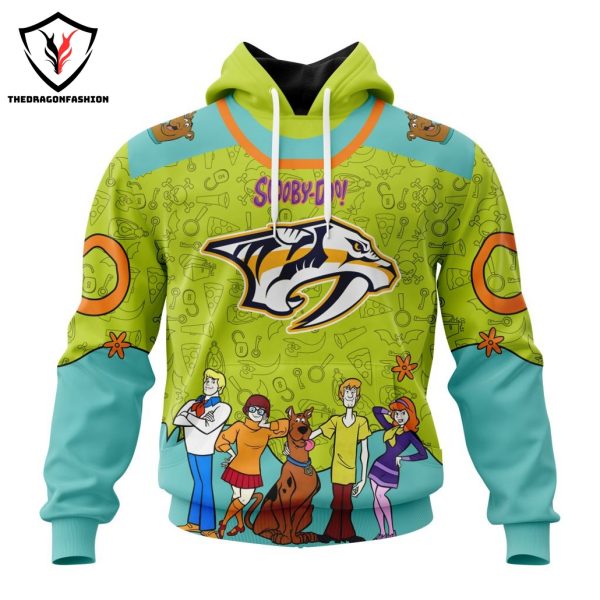 Personalized Nashville Predators x Scooby-Doo Hoodie