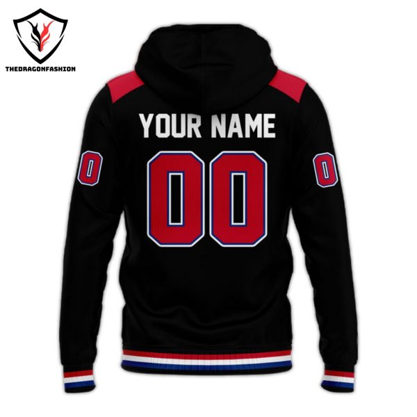 Personalized Spokane Chiefs Design Hoodie – Black