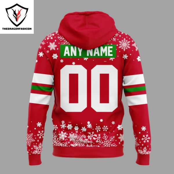 Personalized Spokane Chiefs Merry Christmas Design Hoodie – Red