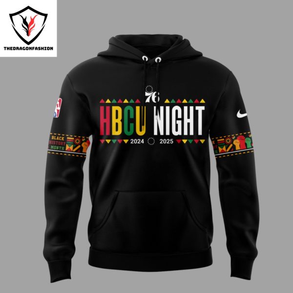 Philadelphia 76ers HBCU Night 2024-2025 Hoodie