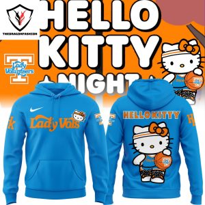 Lady Tennessee Volunteers Basketball x Hello Kitty Hoodie