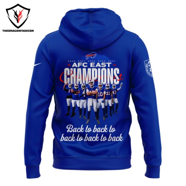 Ready To Roll AFC East Division Champions Buffalo Bills Back To Back To Back To Back To Back Hoodie