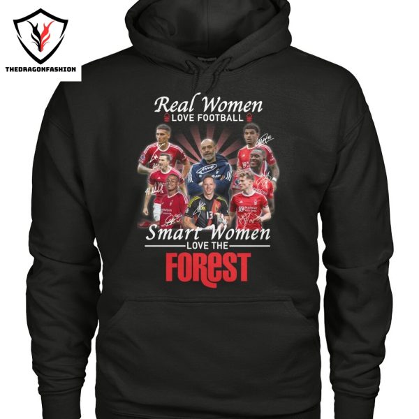 Real Women Love Football Smart Women Love The Nottingham Forest F.C. Unisex T-Shirt