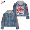 Arcane League Of Legends Jinx Hooded Denim Jacket