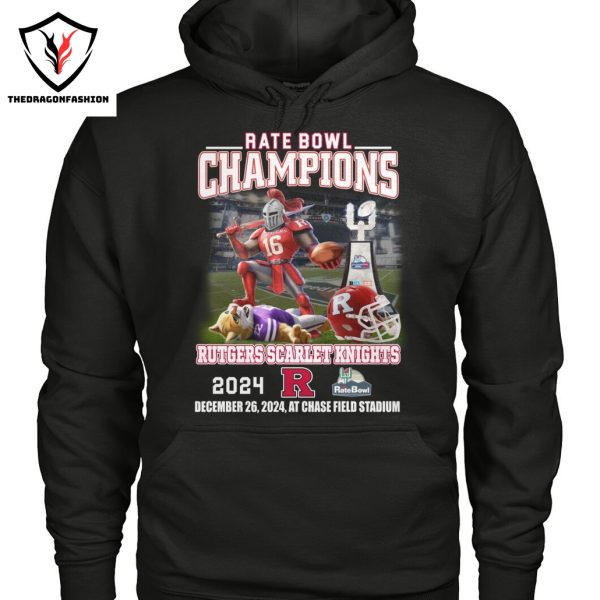 Rutgers Scarlet Knights Rate Bowl Champions 2024 Unisex T-Shirt