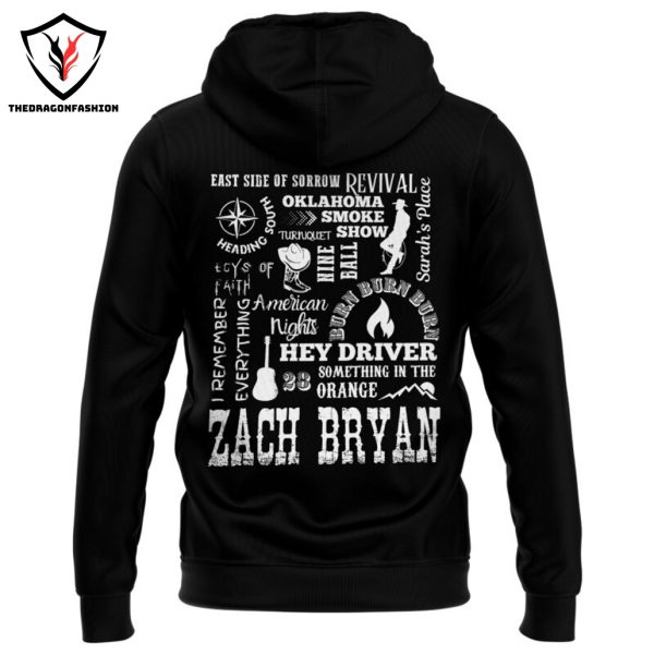 Sacramento Kings x Zach Bryan 2024 Tour Hoodie