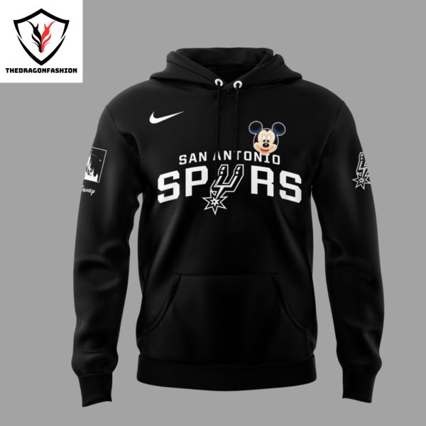 San Antonio Spurs x Mickey Mouse Hoodie – Black