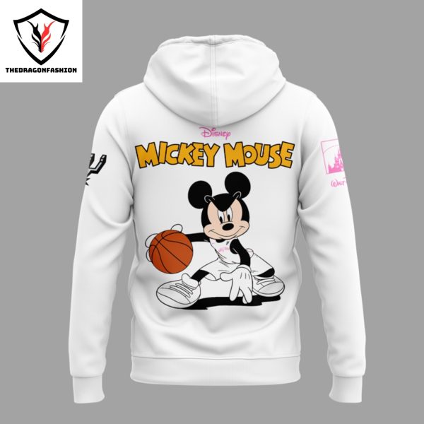 San Antonio Spurs x Mickey Mouse Hoodie – White